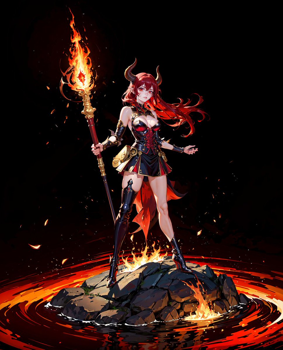 Anatylle's tweet photo. My entry for #AIGodOfUnderworld by @ZeusAiArt 

#AIArtwork #aiwaifus #AIイラスト #stablediffusion https://t.co/WSFUhIj6RR