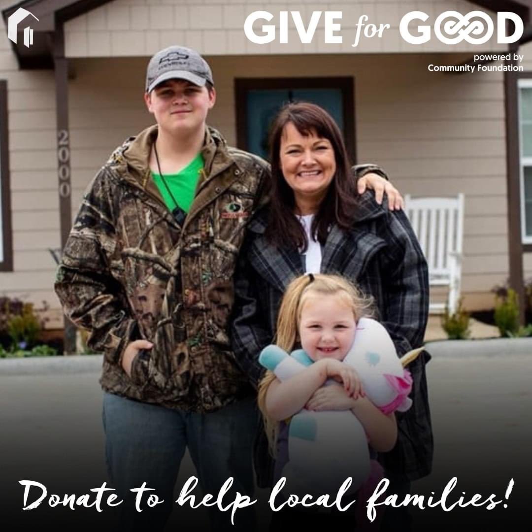 Our organization builds affordable homes for low-income working families, who not only help build the homes, but also repay the costs over time. 

With your donation, we can help even more families like Melanie's. Donate today 🤎  giveforgoodnla.org/organization/F…