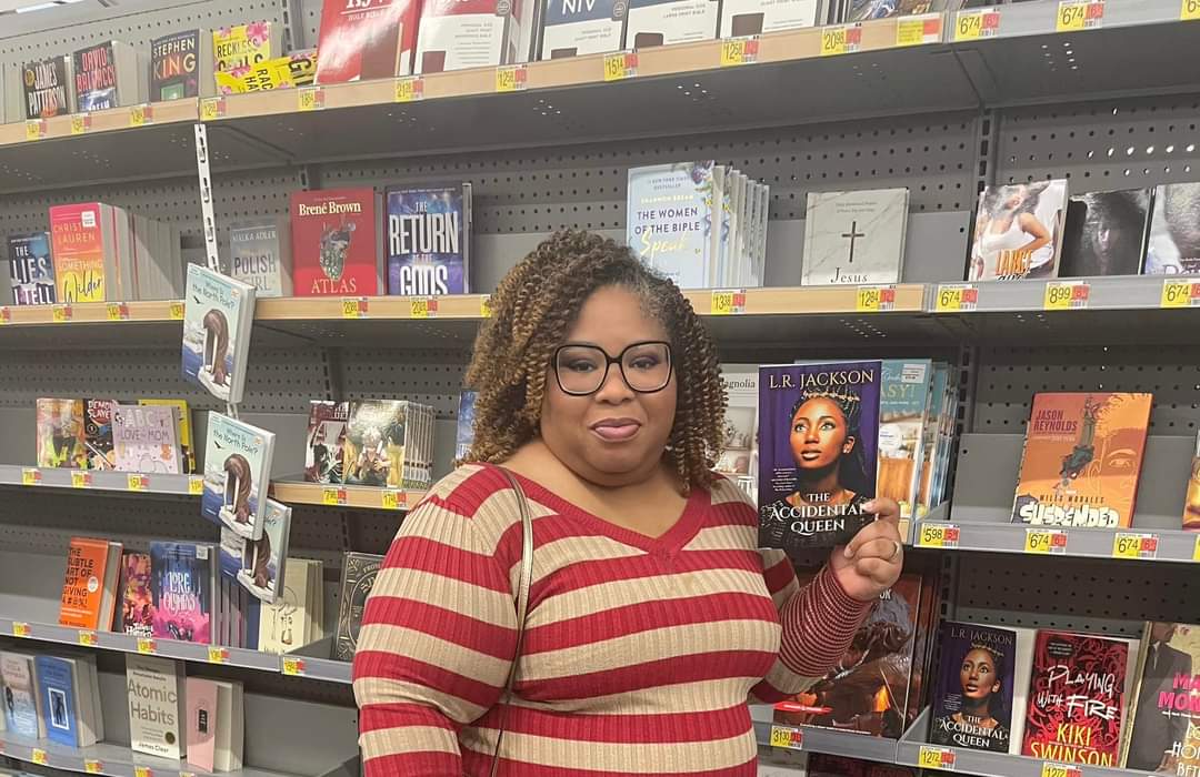 The Accidental Queen is now available at your local Walmart 🙌🏽