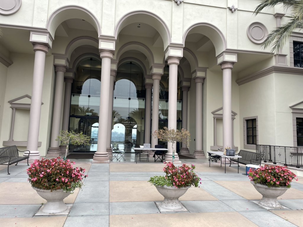 Who’s excited for SCAAPT Spring Meeting? We are! We are also set up at the Entrance to Donald P Shiley Center for Science and Technology.