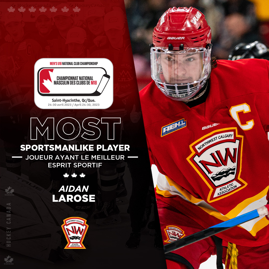 HockeyCanada's tweet photo. Congratulations to the rest of the 2023 #U18ClubNationals award winners!

Félicitations aux autres lauréats des prix du #NationalClubsM18 2023! https://t.co/sb7icGaEGo