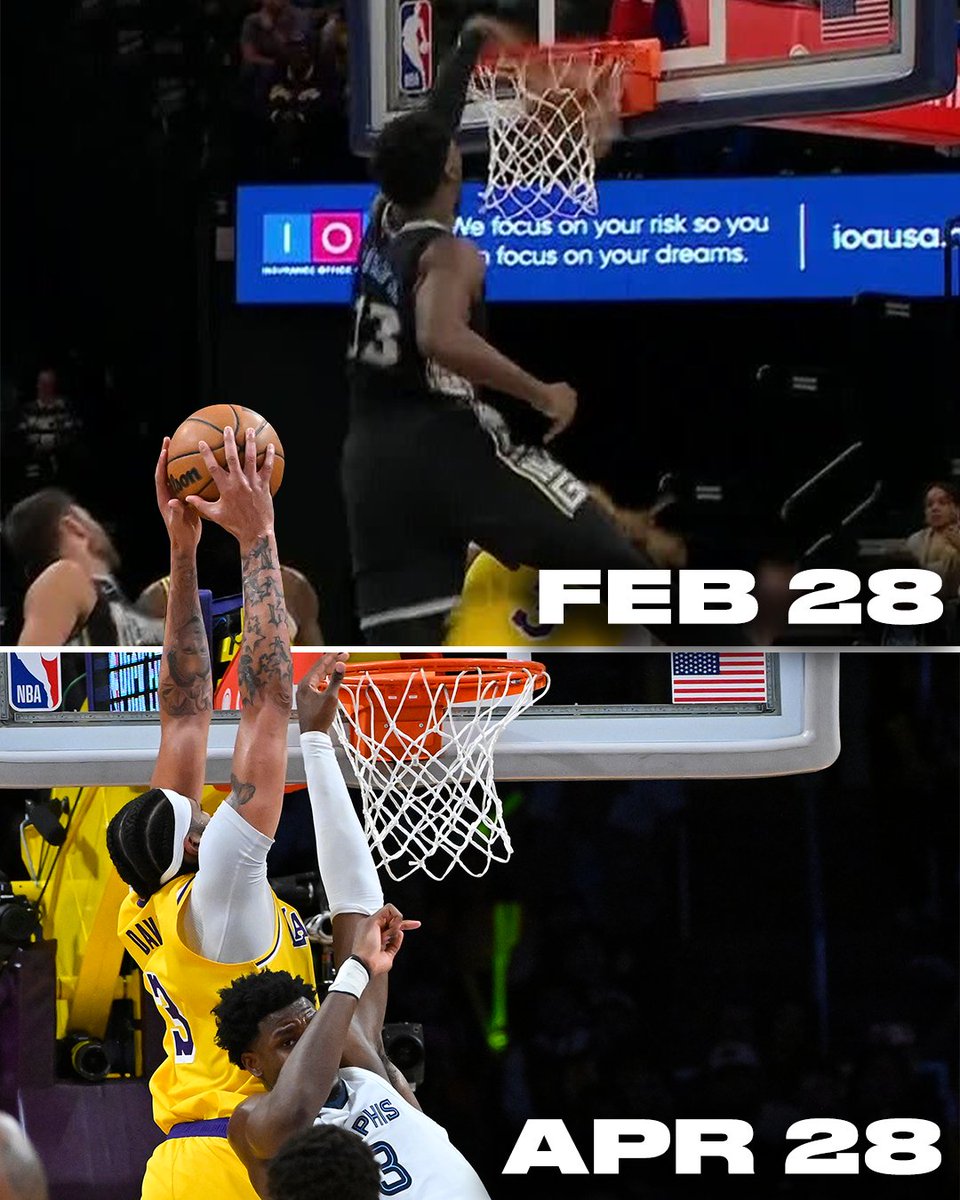 AD got his revenge on Jaren Jackson Jr. when it mattered most 😮‍💨