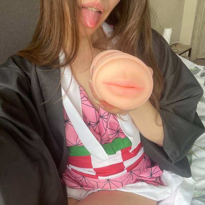 Yay, I have good news! 🤪As you've asked a lot about Nezuko Mouth from our last video, https://t.co/PxwFQVmF4C<a href="/tag/nezuko"class="tags"><span>#nezuko</span></a><a href="/tag/onahole"class="tags"><span>#onahole</span></a>