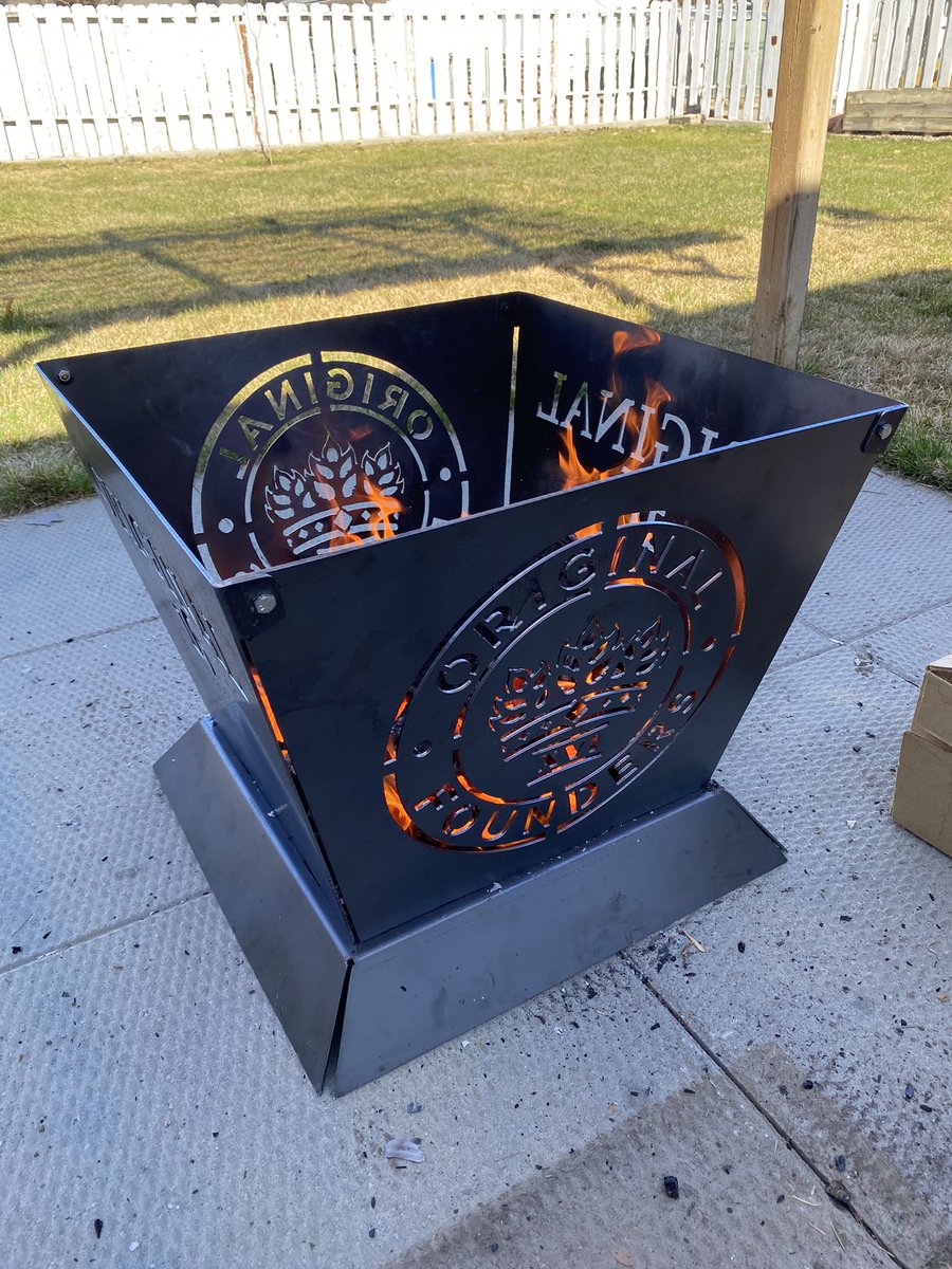 jgerlach22's tweet photo. Beautiful morning for the first fire of the year! @original16beer https://t.co/wJCar01zFJ