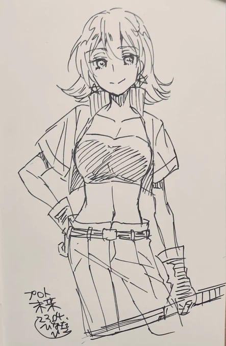 綾竹子はデザインする際に初心にかえってやろうってのもあってそのあたり顕著なんだな～。末来もシルエット的にはあきらかにセラムンを感じるのだけど、紆余曲折あって今の姿になったので出だしが違うと言うか…とは言え結局は癖(へき)ってことなんだけど!ね!!