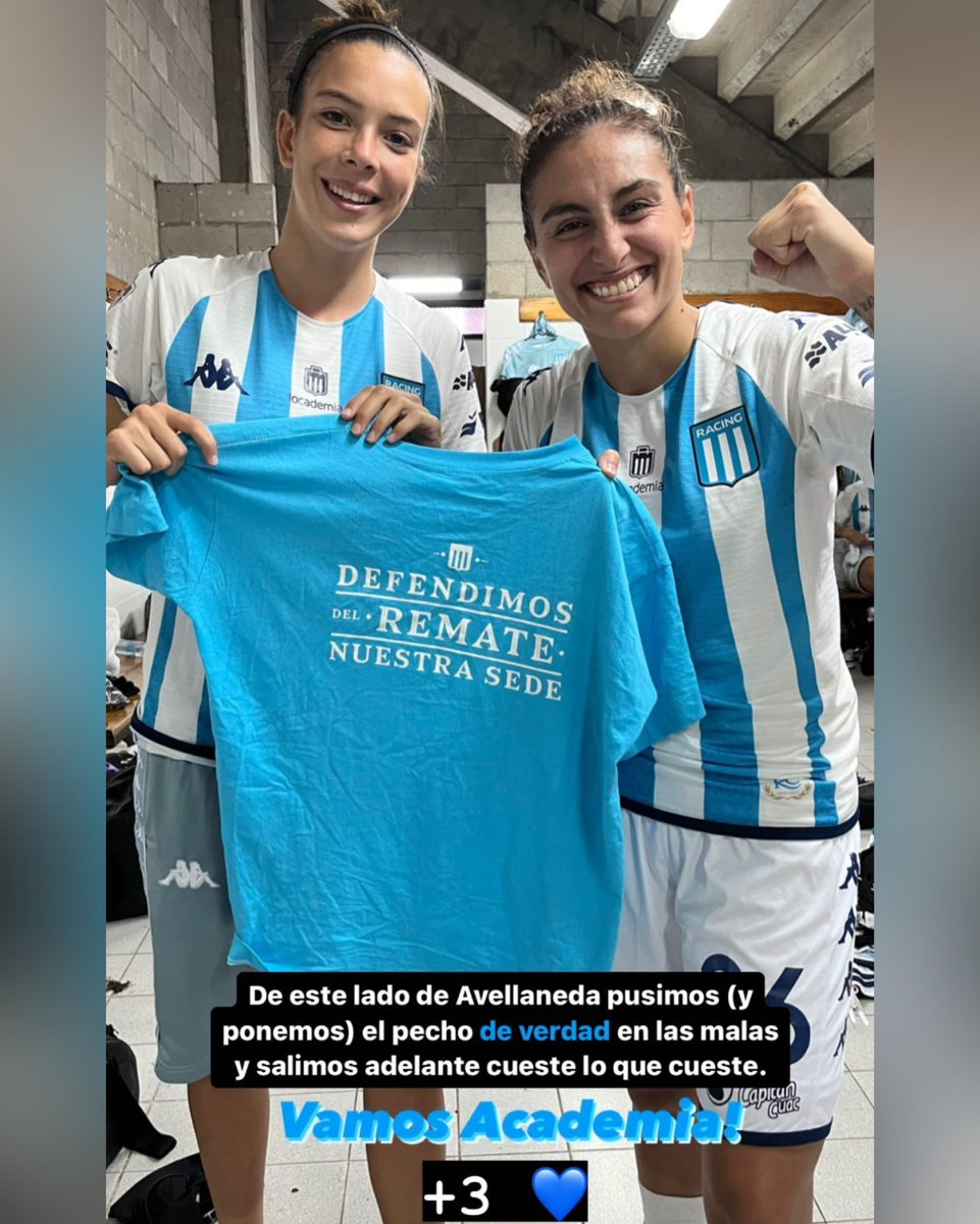 DataRacingOK's tweet photo. "DE ESTE LADO DE AVELLANEDA PUSIMOS (Y PONEMOS) EL PECHO DE VERDAD EN LAS MALAS" 👊🏻💙

✍🏻 El mensaje de Luana #MUÑOZ tras la goleada por 11 - 0 a #DefensoresDeBelgrano. https://t.co/S685ooSFwl