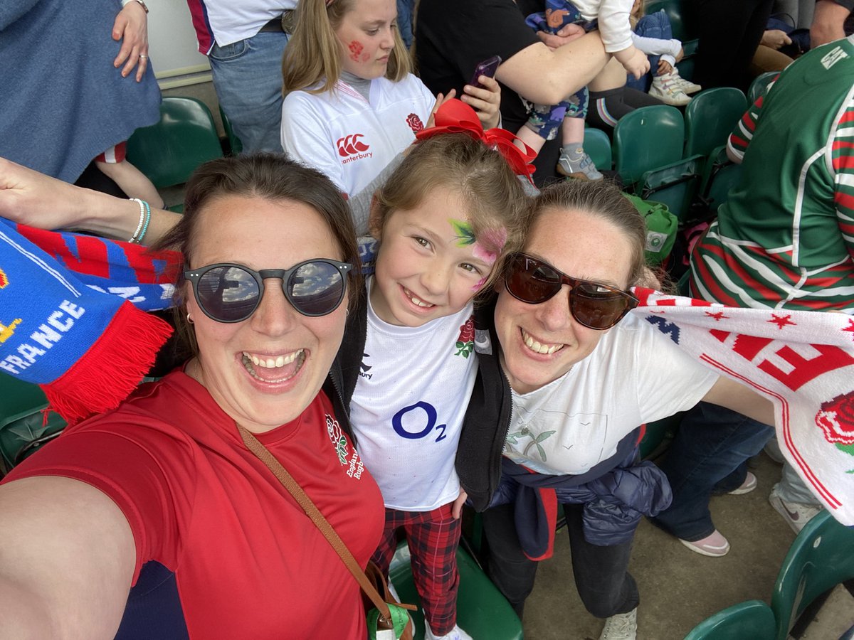 hedge2012's tweet photo. What a first rugby game to watch for Liberty. #RedRoses https://t.co/de3PXclPeY
