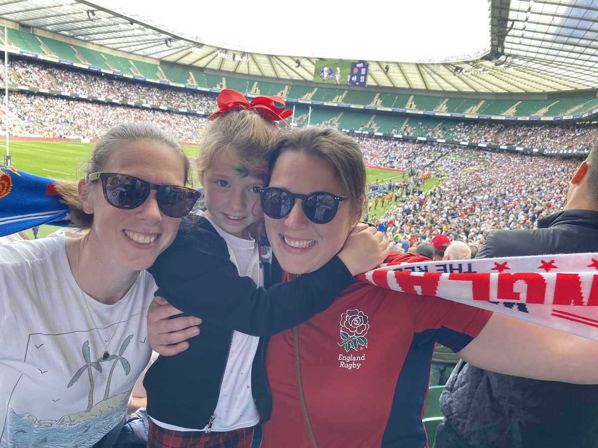 hedge2012's tweet photo. What a first rugby game to watch for Liberty. #RedRoses https://t.co/de3PXclPeY