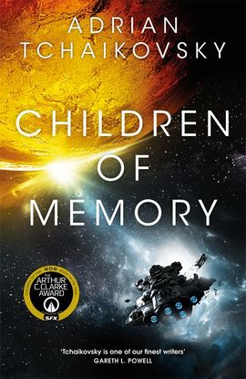 invertedqualia's tweet photo. I just finished @aptshadow's Children of Memory, and I really liked it was written like a Greek tragedy, with the birds as the choir and the crew of the Skipper as deus (dei?) ex machina, while of course a Moira is pulling the threads. https://t.co/zGanBY2xzH