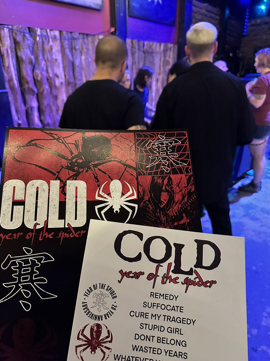 techCAREWilson's tweet image. Last night was surreal…their music has impacted my life over 20 years 🕷️ To experience this with the one who still gives me butterflies is something I will never forget..if you are someone who gets emotionally connected with a band then you get this post 💙 #ColdArmy
