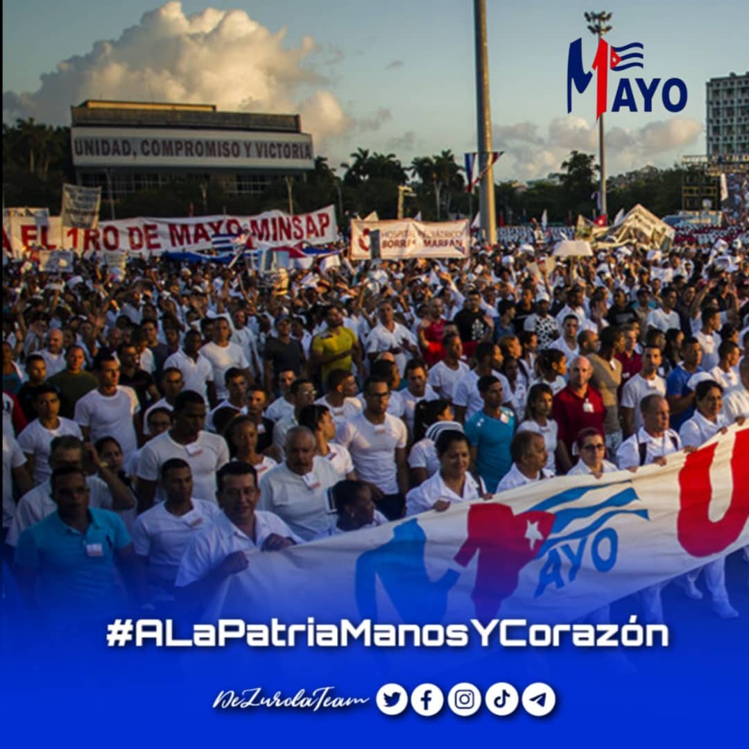 #1Mayo  
#ALaPatriaManosYCorazón
#CubaPorLaVida
#HéroesDeLaSalud
#MejorSinBloqueo
#CubaCoopera
<a href="/cubacooperaven/">Brigada Médica Cubana en Venezuela</a> 
<a href="/japortalmiranda/">José Angel Portal Miranda</a>
<a href="/CubaMir_Ven/">Brigada Médica Cubana Estado Miranda</a>
<a href="/cdiyare1/">CDI SAN ANTONIO DE YARE ESTADO MIRANDA</a>
<a href="/lasflorescdi/">lasflorescdi</a>
<a href="/CDILaCruz/">CDI La Cruz Estado Miranda</a>