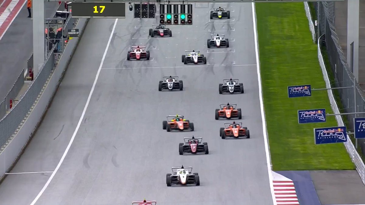 F1 Academy on Twitter "EXTRA FORMATION LAP Disaster for Bianca