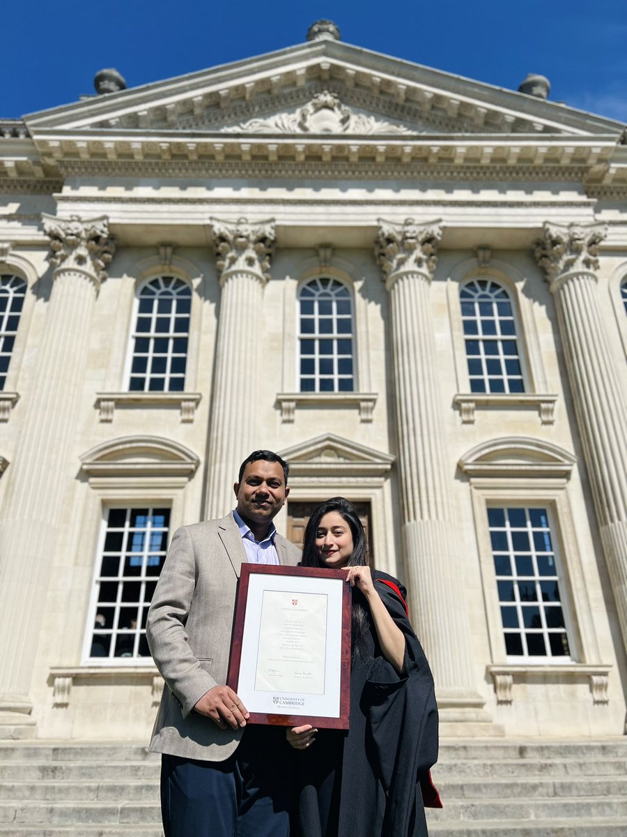 <a href="/elerianm/">Mohamed A. El-Erian</a> <a href="/QueensCam/">Queens' College</a> <a href="/QueensAlumni/">Queens' Alumni & Development</a> <a href="/Cambridge_Uni/">Cambridge University</a> <a href="/CambridgeJBS/">Cambridge Judge</a> My wife graduated from Queen’s College today with a Phd in Pharmacology. It was a pleasant surprise for me to see you speak as the College President during the graduation lunch!
