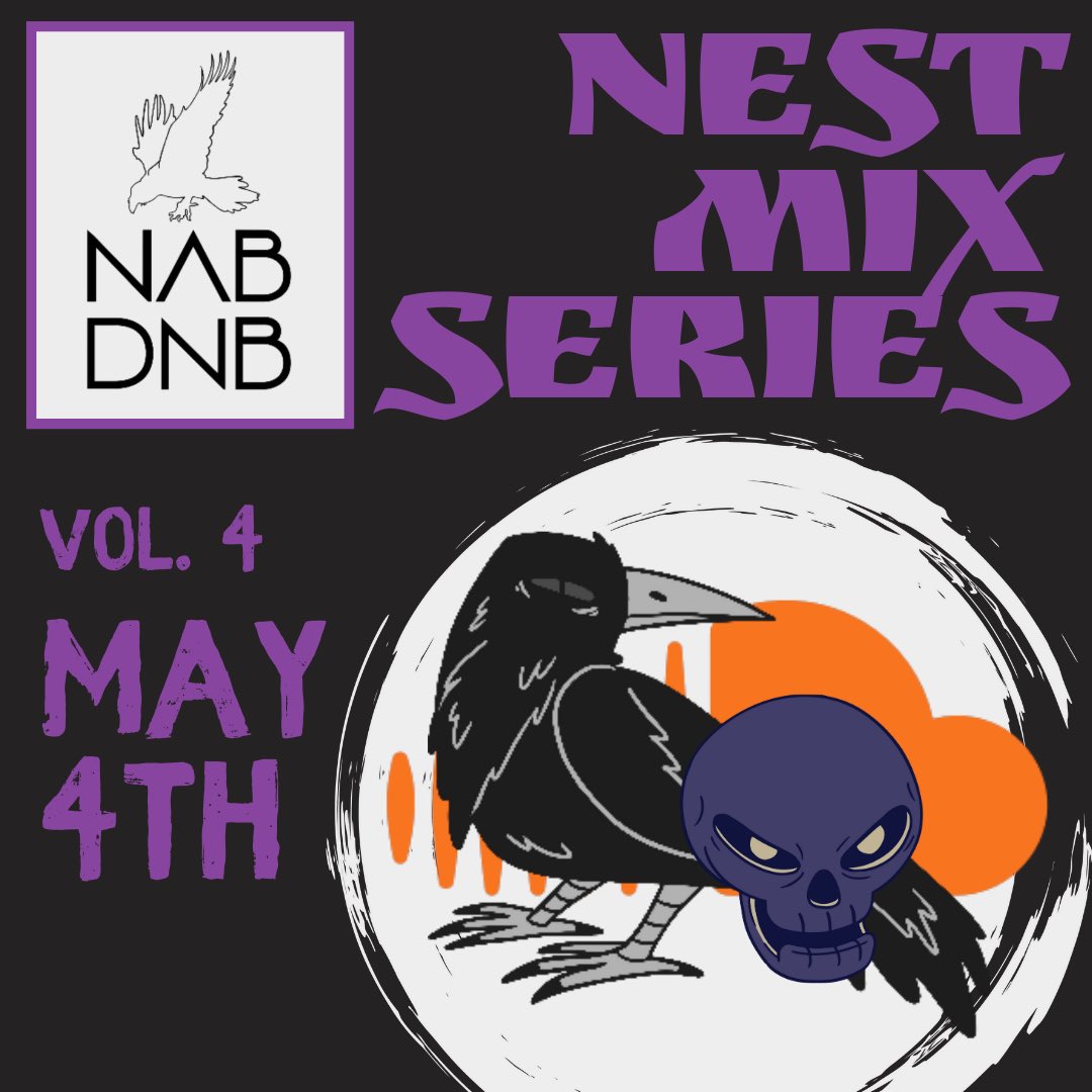 djseaglass's tweet photo. New NAB DNB Nest Mix lands next week, May 4th!

https://t.co/BpwtDWb25T

#dnb #dj #mix #series #yeg https://t.co/xAgjqdbdFq