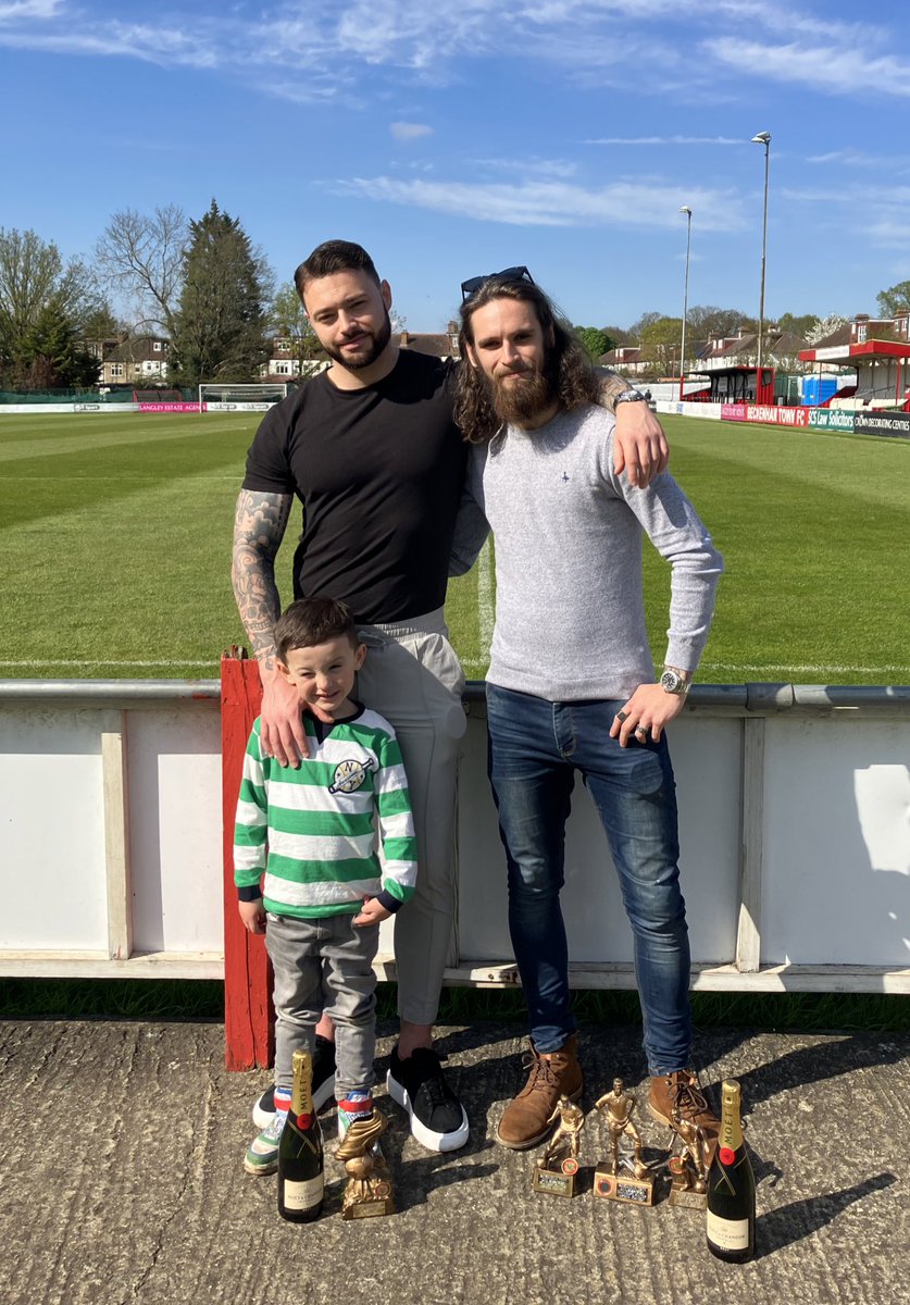 Awards day at Beckenham Town FC. Clean sweep for <a href="/ArchieJohnson11/">Archie</a>. Golden boot for King Louie. Thanks to all the fans who supported the team this season. See you next season.