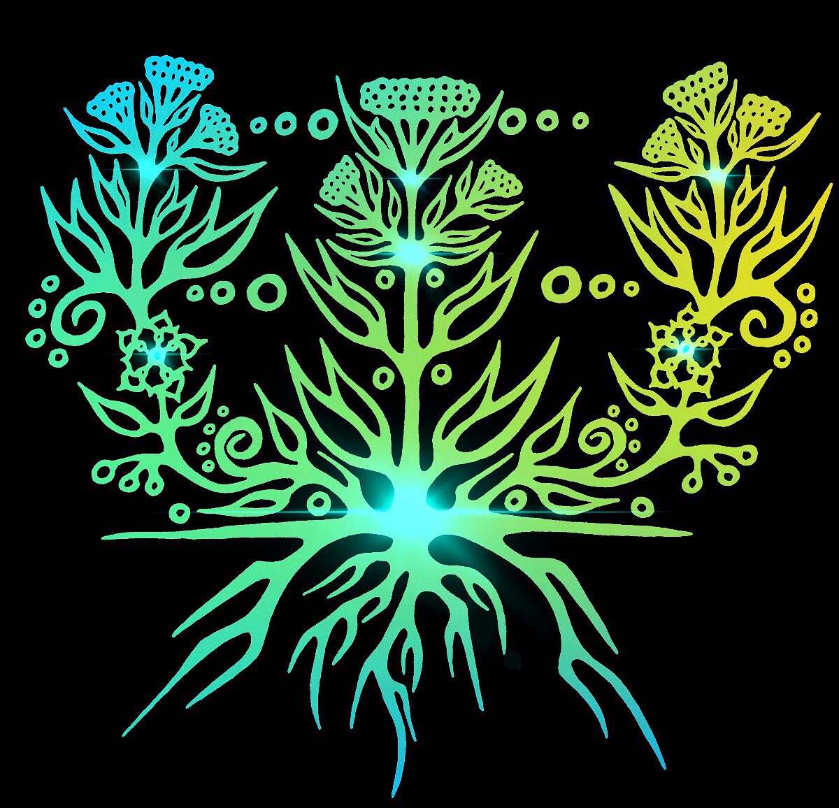 “Medicine for the Butterflies” 2023.
#Indigenous #art #artist