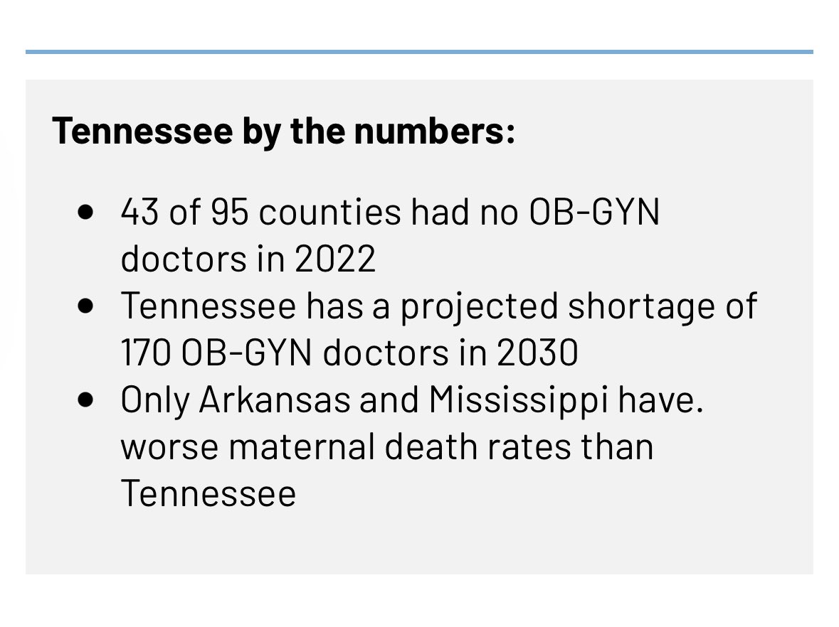 Dr. Katrina Green MD on Twitter "The state of healthcare in Tennessee