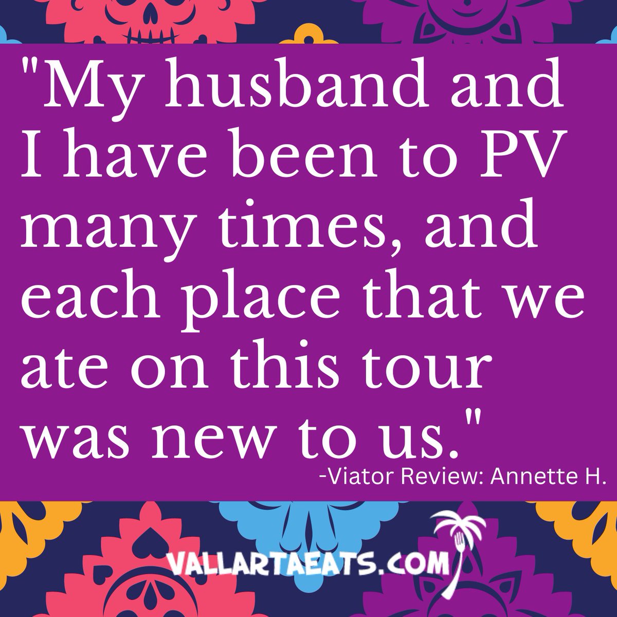 VallartaEats's tweet photo. We strive to deliver an experience that even the most seasoned Vallarta traveler finds engaging and new. Book your next Vallarta Eats food tour here https://t.co/O6G8BKvWzg

#VallartaEats #tacotour #foodtour #mexicotravel #puertovallarta #visitpv https://t.co/X7eT7NFVW8