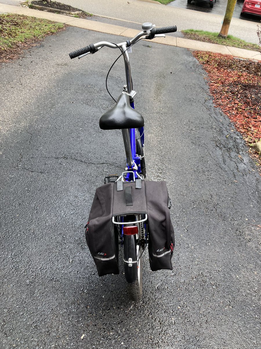 bikemayorwat's tweet photo. Getting ready for FreshCo @sobeys supermarket run. Day 29 @30daysofbiking #ActiveWaterloo https://t.co/UfnpwpiHhm