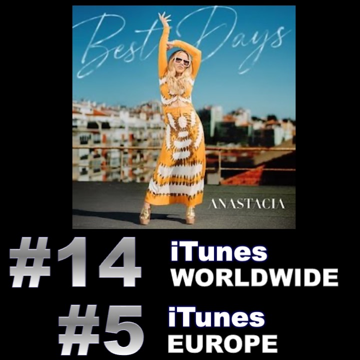 WORLDMUSICAWARD's tweet photo. #Anastacia is finally back with her brand new single, #BestDays, landing at #14 on the Worldwide iTunes song chart and #5 on iTunes Europe! Its the lead track from her eagerly anticipated 8th studio album #OurSongs, out April 28!💪💥1️⃣4️⃣🌎🎵🎶📈➕5️⃣🎵🌍🔥👑💛
🎥:https://t.co/14QPAP1P8h