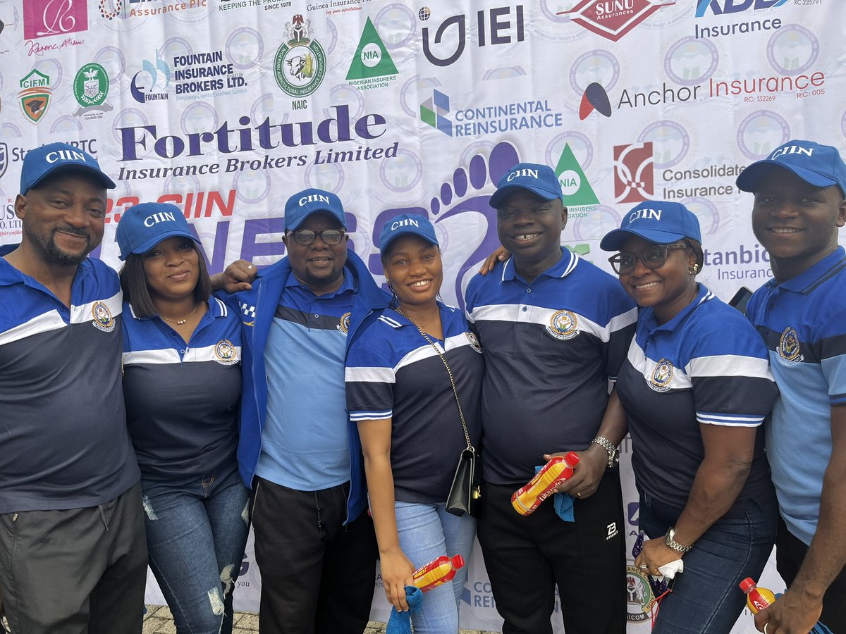 Proriskng's tweet photo. Prorisk Insurance Brokers Limited at CIIN’s @ciinigeria Fitness Walk 🚶‍♀️🚶💪

It’s not just about protecting our clients, it’s about protecting our health too 😉

#fitinsurance #healthyliving #fitnesswalk #proriskng #ciin https://t.co/xuj6e4I926