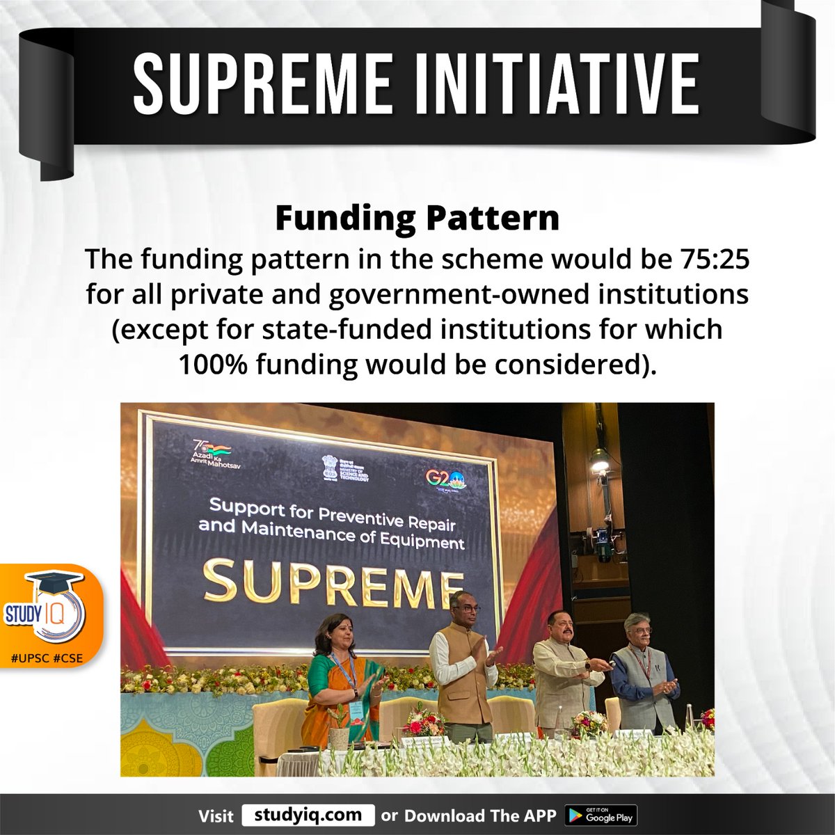 upsciq's tweet photo. Supreme Initiative
#supremeinitiative #ministryofscienceandtechnology #whyinnews #financialsupport #finanicalmaintenance #analyticalinstrumentation #supportofdst #ugc #centraluniversities #statefundeduniversities #fundedinstitutions #upsc #cse #ips #ias https://t.co/ql42U0JUZz