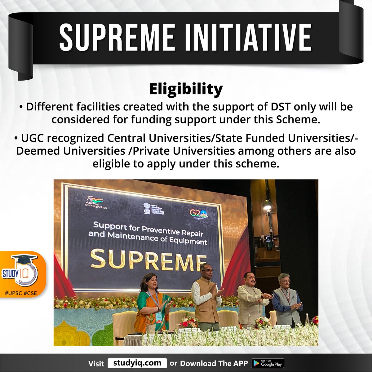 upsciq's tweet photo. Supreme Initiative
#supremeinitiative #ministryofscienceandtechnology #whyinnews #financialsupport #finanicalmaintenance #analyticalinstrumentation #supportofdst #ugc #centraluniversities #statefundeduniversities #fundedinstitutions #upsc #cse #ips #ias https://t.co/ql42U0JUZz