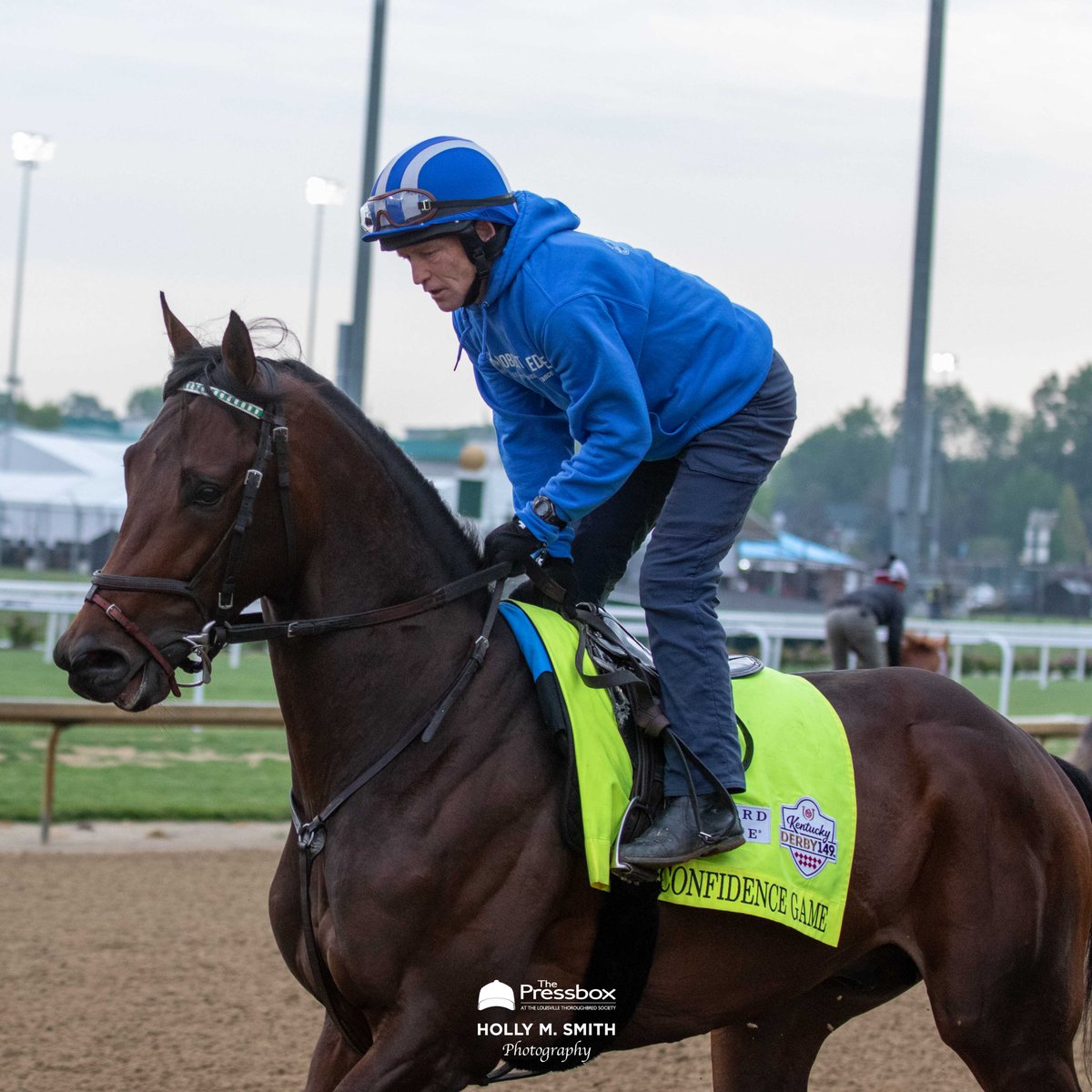 Confidence Game and @james_d_graham worked 5f Saturday morning #KyDerby