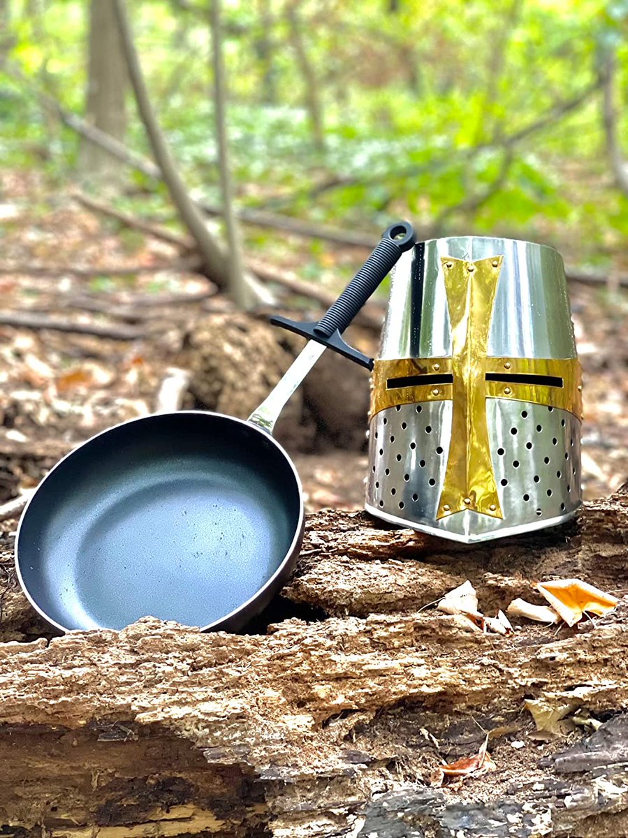 TheGeekazonian's tweet photo. #Kitchen Knighthood Eggslayer #Sword Pan!
>https://t.co/5QE6N9W5x1<
#affiliatelink #affiliate #amazon #amazonfinds #amazonhome #SwordFight #fryingpan #skillet #food #Foodie #foodfun #funny #cooking #cook #geeky #giftideas #giftsforhim #giftsforher #giftsforcook #breakfast #trend https://t.co/rmrH6zym2d