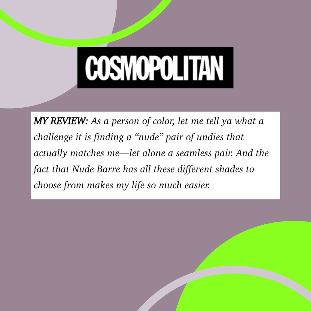 NudeBarre's tweet photo. Grab your girls and get some Cosmos 🍸 Read about why our undies are THE invisible essential on https://t.co/DlnPmVlDfV! 🤎 https://t.co/HlVMDqotK5