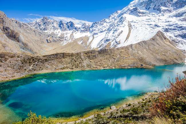 RondreisPeru's tweet photo. Laguna Humantay is een prachtig gletsjermeer gelegen in de regio Cusco. Het water heeft een betoverende turquoise kleur die wordt gevoed door de nabijgelegen besneeuwde berg Humantay.

https://t.co/4agVwgOwaL

#humantaylake #lagunahumantay #perunature #cuscomagic #salkantaytrek https://t.co/97WUfVGDmH