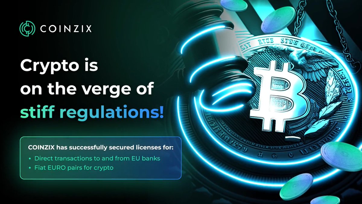 Coinzix'den harika haberler geldi!

🏦Proje doğrudan bankalar arası işlemler ve FIAT para çiftleri için Avrupa Birliği lisansı aldı.

$ZIX ön satışına MetaFi ve DAO'dan katılmıştık.
MetaFi ön satışı TIER'siz, kurasız herkese açıktı ve $500 alım hakkı verdi. $DAO biletimize ise