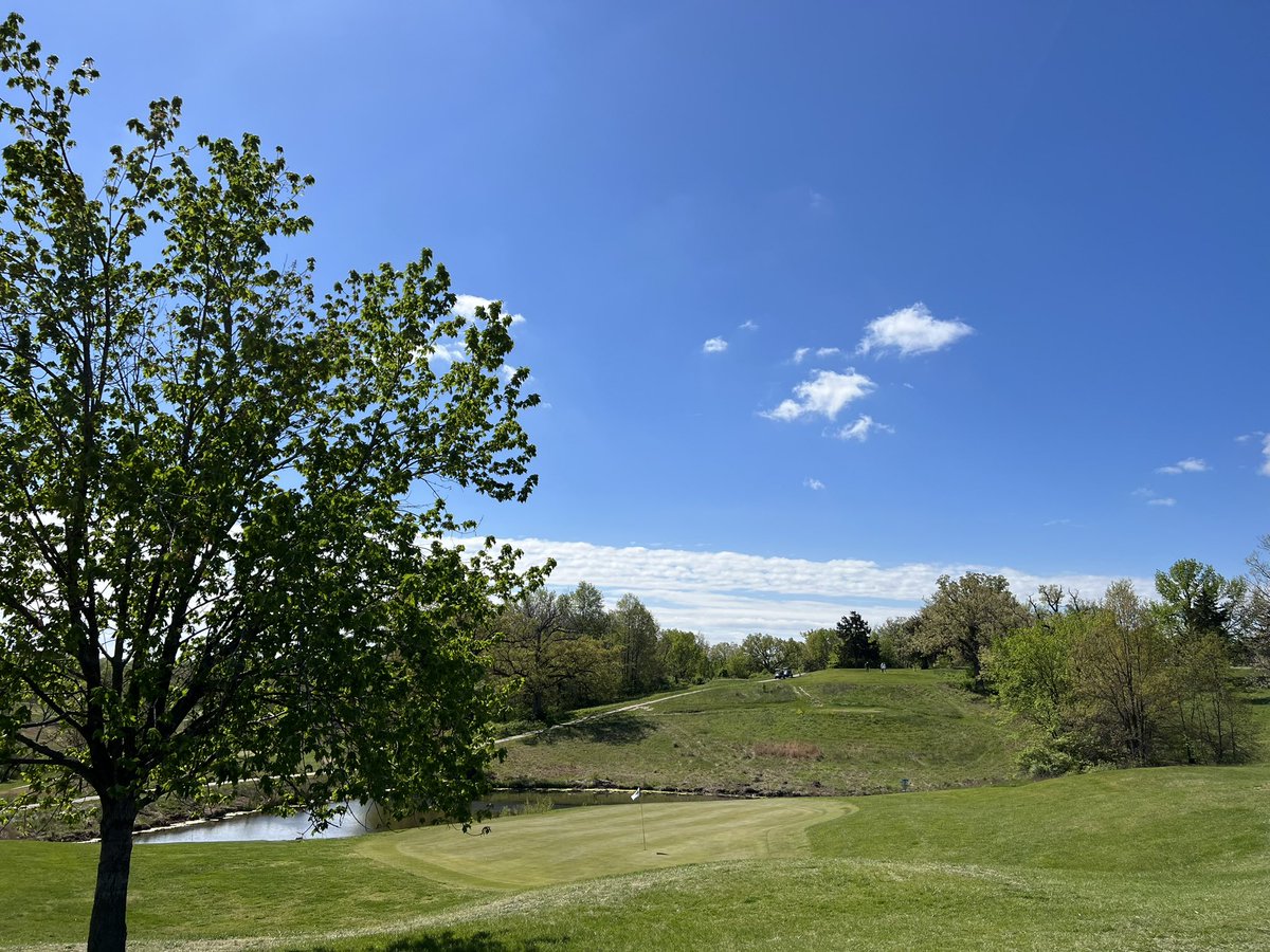 A rare kid free day means a beautiful day of golfing fun