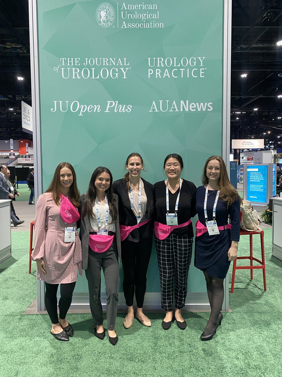 JUrology's tweet photo. Check out these amazing ladies rocking our Fanny packs! One of them, @AubreyJarmanRD, was recently published in our Journal! Congrats and welcome to #AUA23 https://t.co/cXdMCk0PjE