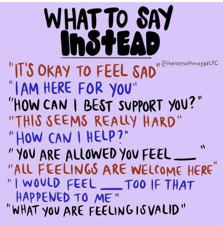 What #toxicpositivity sounds like!

Why it’s unhelpful & examples of what to say or not say! 

“You wouldn’t say to a person who have lost their legs🦵- go break a leg”!! So WHY say to #chronicallyill #LongCovid individuals “everything happens for a reason” or “just sleep it off”