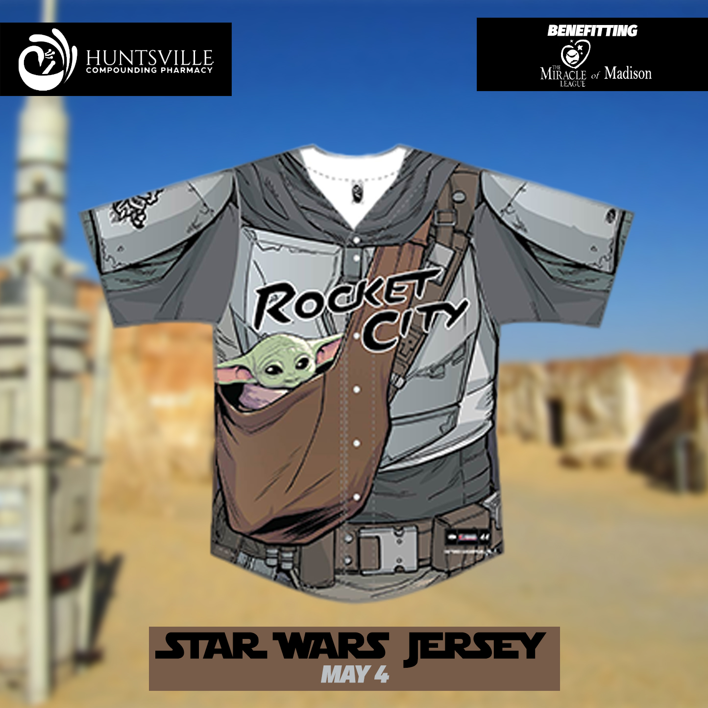 Rocket City Trash Pandas on X: Our first specialty jersey auction