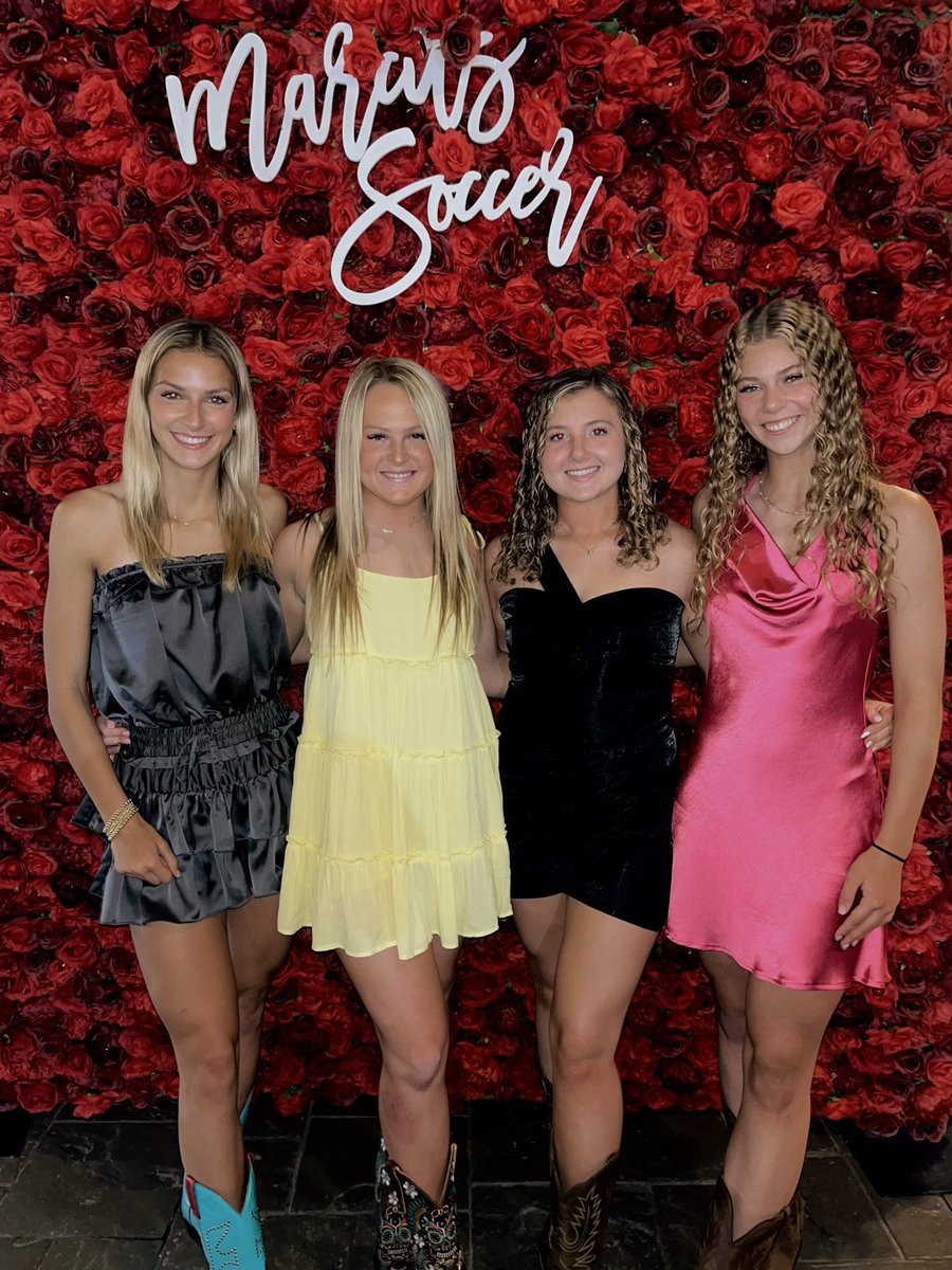 adamschloe17's tweet image. Last night was my last soccer banquet w Marcus. I’m humbled &amp;amp; honored w the recognition. This will be a season &amp;amp; team I will NEVER forget!♥️
⭐️ All State HM Def
⭐️ TX State Champ
⭐️ All State Academic
⭐️ Utility Player of YR
⭐️ 1st Team All Dist/Academic
⭐️ Defender of the YR