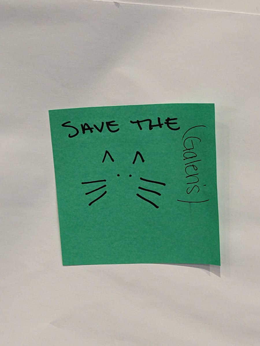 My favorite post-it by far. #evgils #evgils23 #StopCatLabor