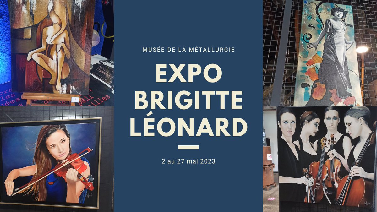 Musee08Metal's tweet photo. Nouvelle exposition au Musée de la Métallurgie
#art #peinture #ardennes #museebogny #valleesetplateaudardenne https://t.co/jQOl41shda