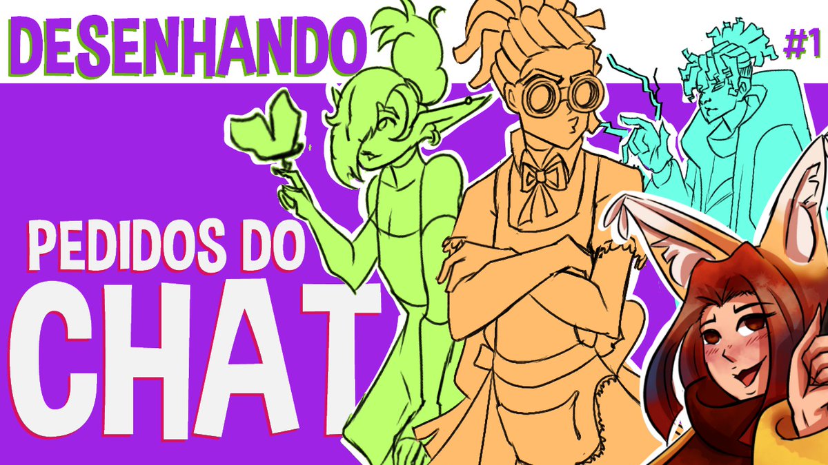 CamachoMilli's tweet photo. Desenhando Pedidos do Chat! Bora ver o que eu fiz??

https://t.co/zHkKyd1ZfK

#desenhando #desenho #live #youtube #vídeo https://t.co/nZINUn2P2s