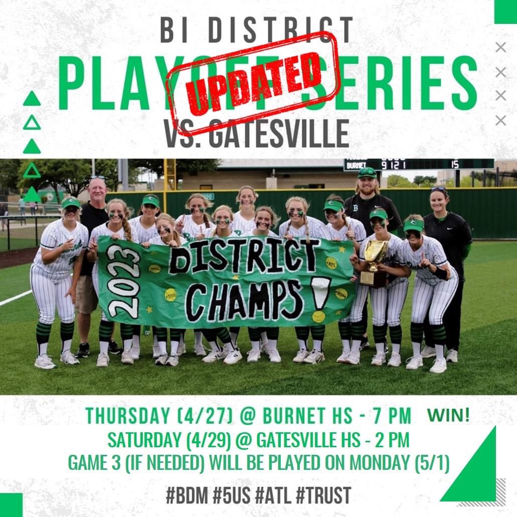 burnet_softball's tweet photo. GAME DAY!
#BDM #5US #ATL #TRUST https://t.co/SbkdDAkSRb