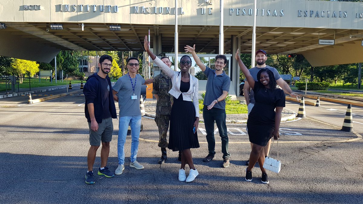 BanigbeD's tweet photo. Hello there! It's been a while here. 

But while I was away, I attended @dorcas_dupe Final Defense Master Dissertation at INPE, São José dos Campos Brazil with @OMA_Adebayo

Congratulations @dorcas_dupe 🎉 wishing you all the best in your life endeavours🥂 https://t.co/lvD5xc09iu