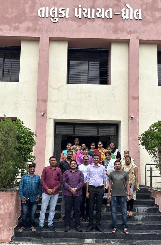 Grateful for the amazing experience as Taluka Development Officer in Dhrol. Witnessing the Panchayat Raj system firsthand was truly humbling. Thank you to the amazing Taluka team for their persistent support. #IAS #ruraldevelopment #publicservice
<a href="/ddojamnagar2/">DDO JAMNAGAR</a> <a href="/CollectorJamngr/">Collector Jamnagar</a>