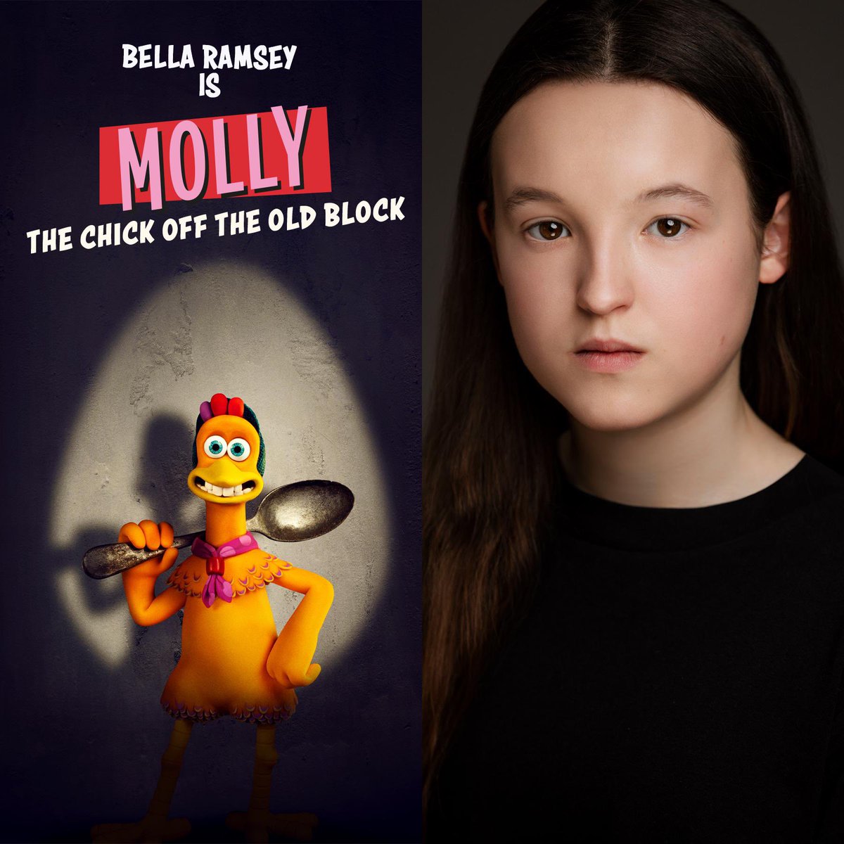 DiscussingFilm on Twitter "Bella Ramsey is the lead in ‘CHICKEN RUN 2