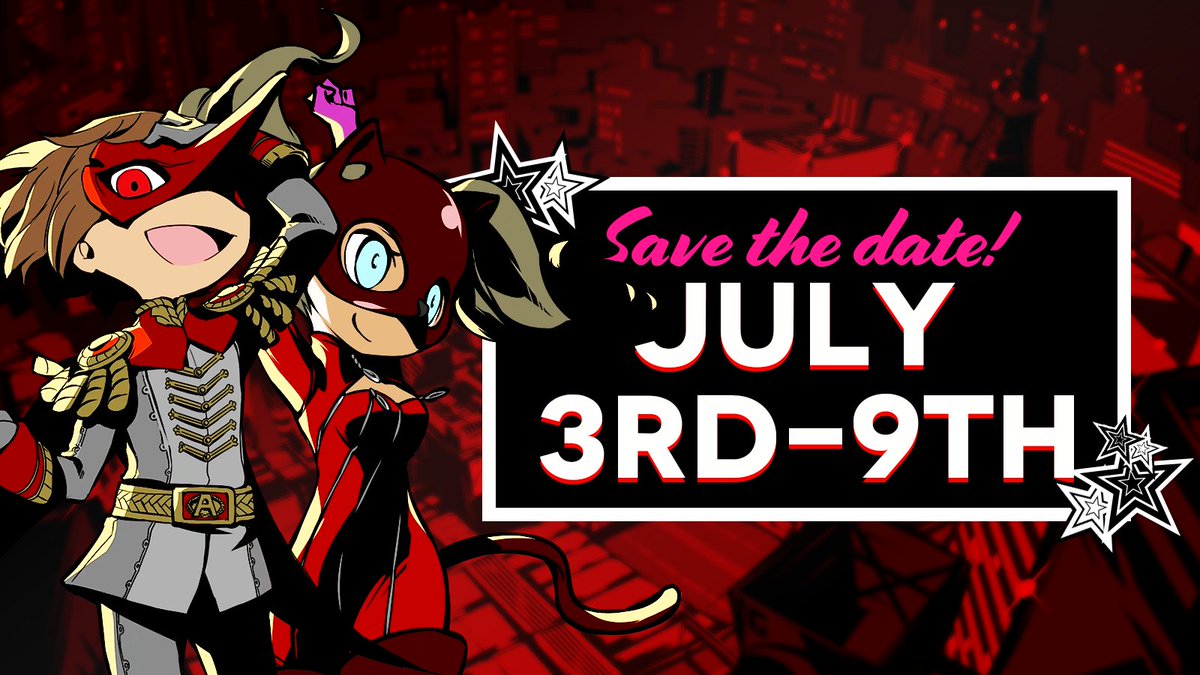 cakie_events's tweet photo. The dates have been decided! 

AnnGoro week will be held from July the 3rd to the 9th! https://t.co/nEEbmhspby