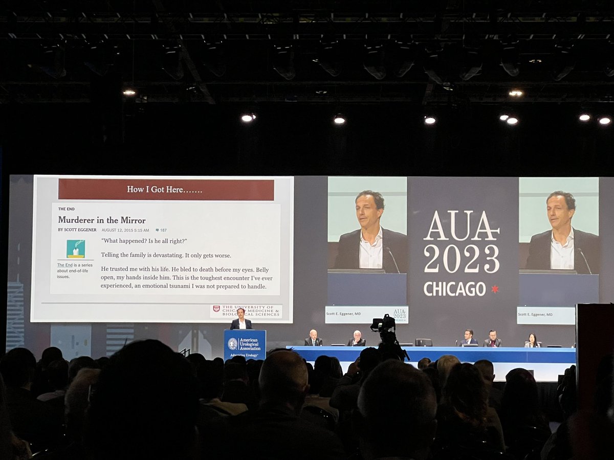 NNHarke's tweet photo. One of the best talks I‘ve ever listened to. Thank you @uroegg for speaking out the uncomfortable truth that we suffer and struggle after complications. Our mental health matters and we are not alone with this #AUA23 @charliemackesy @Uroweb @ERUSrobotics https://t.co/85xT1o6221