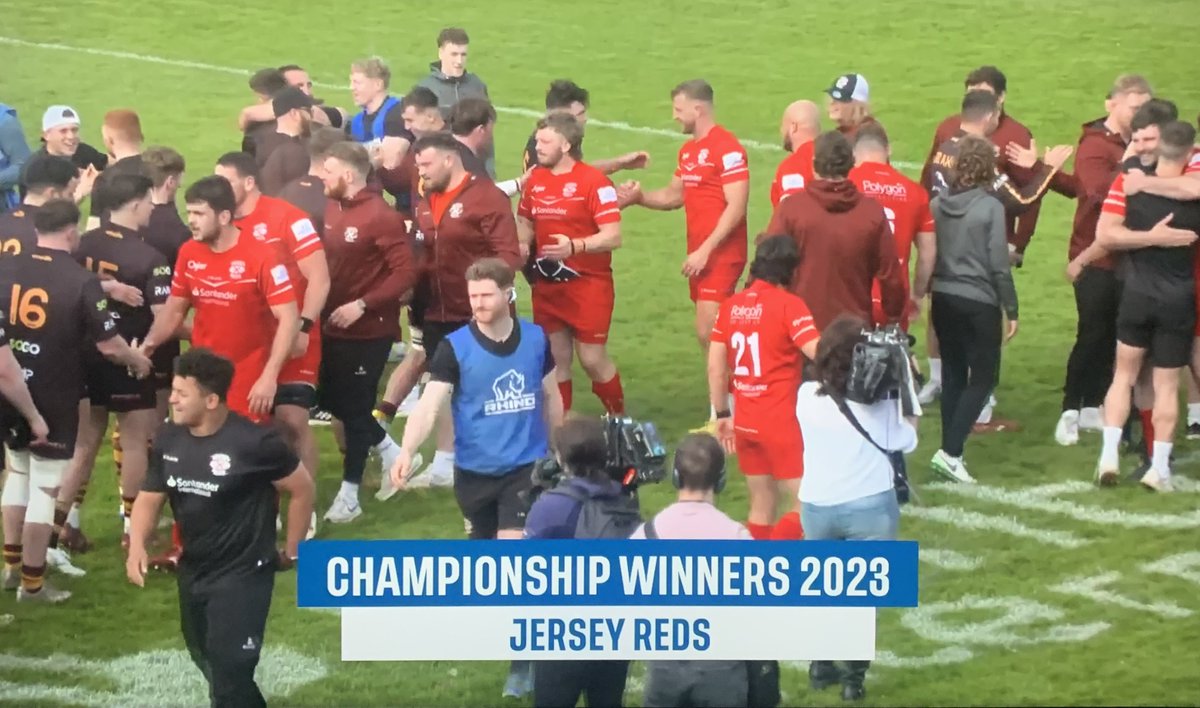 toonaway's tweet photo. Yes !!!!! What a season!!! Congratulations @JerseyRedsRugby https://t.co/TzZ2k5PZOK