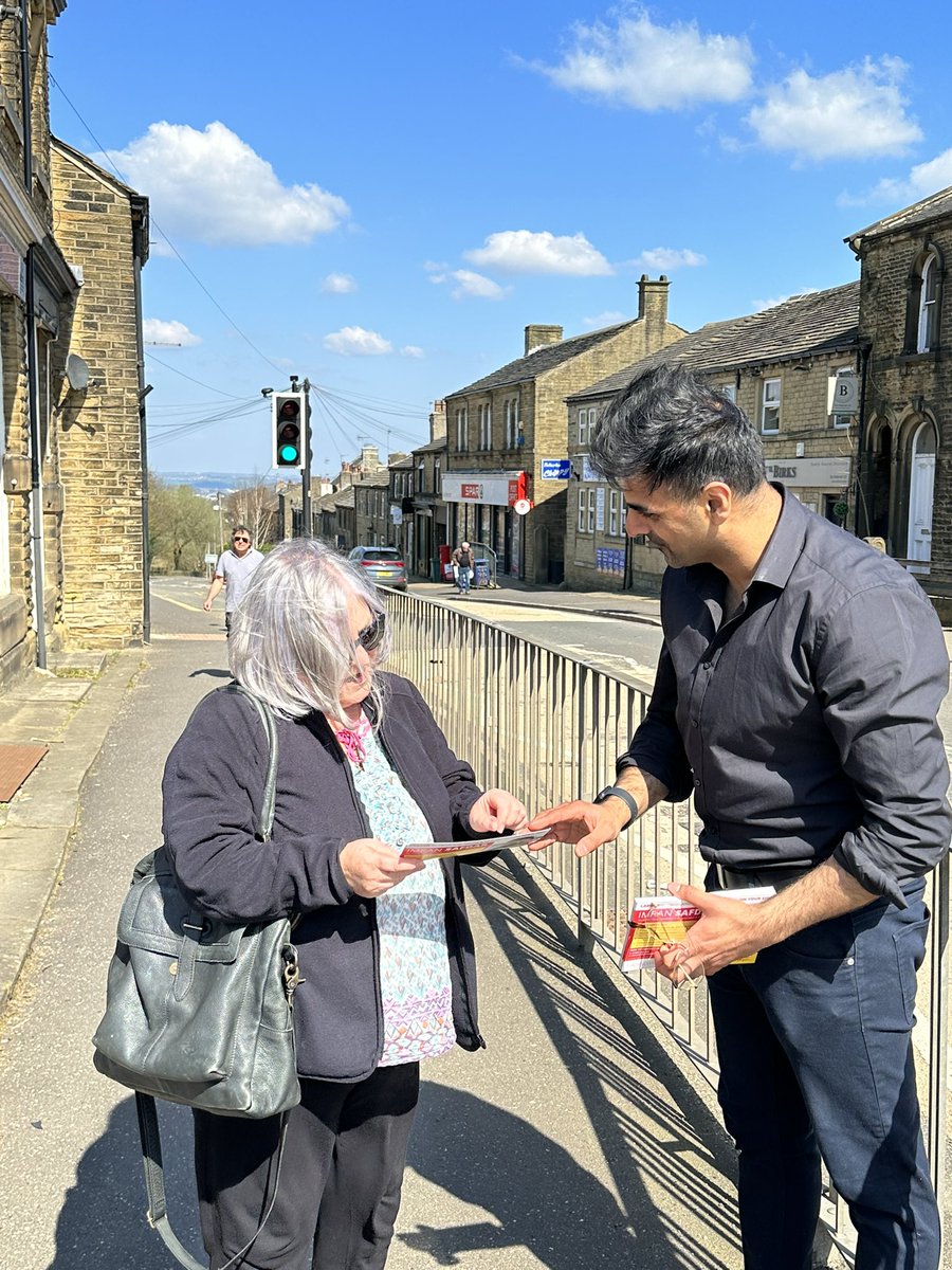 Imran Safdar (@cllrims) on Twitter photo Lots of hard working residents giving our local <a href="/labourcv/">Colne Valley Labour</a> team valuable feedback. They need more local champions. I hope & pray I can serve these villages to best of my ability.
I’ll certainly give it my all if elected on 4th May.
Local knowledge. Local roots. #labourdoorstep Lots of hard working residents giving our local <a href="/labourcv/">Colne Valley Labour</a> team valuable feedback. They need more local champions. I hope & pray I can serve these villages to best of my ability.
I’ll certainly give it my all if elected on 4th May.
Local knowledge. Local roots. #labourdoorstep