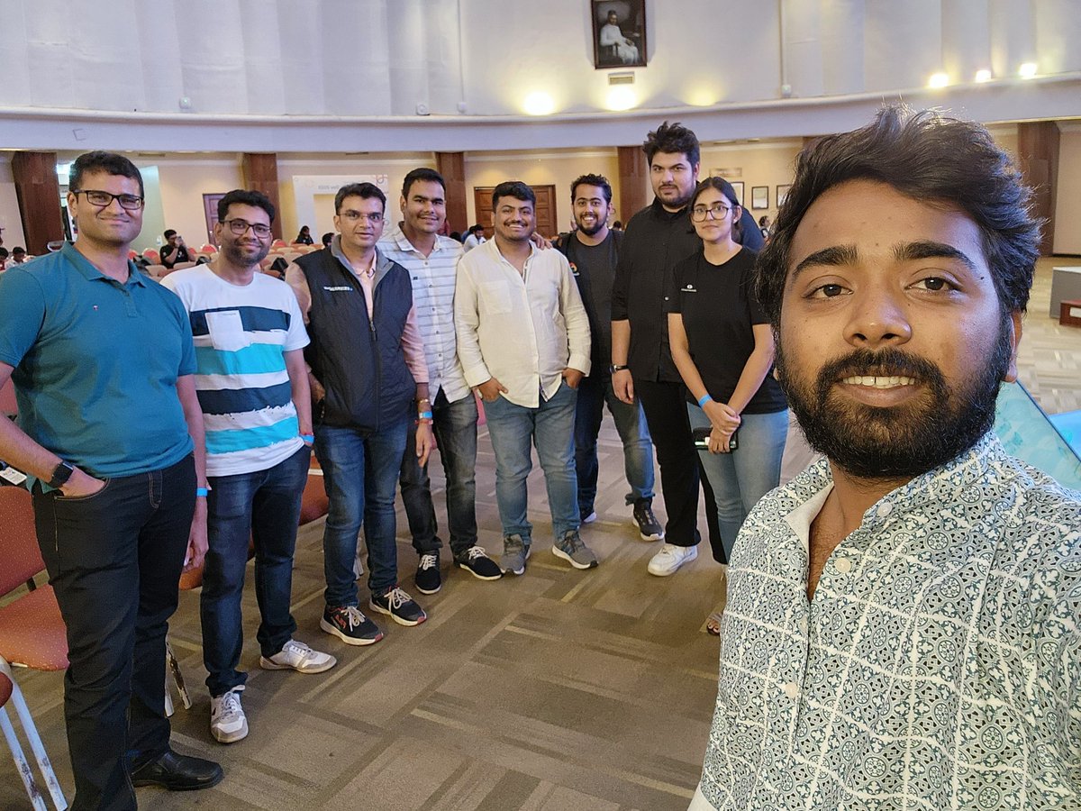 ghumare64's tweet photo. Kicked off - @GDGCloudMumbai Cloud Community Days Mumbai 2023 ☁️✨️

👀 My very first #Gccdmumbai as a organizer. 

➕️ More coming up.

Thanks to the speakers and organizers.

#Gccdmumbai
#Gccdmumbai2023
#Googlecloudcommunitydays
#CCDinMumbaiRains #MumbaiRains #GDGCloudIndia https://t.co/lF436sOMFD