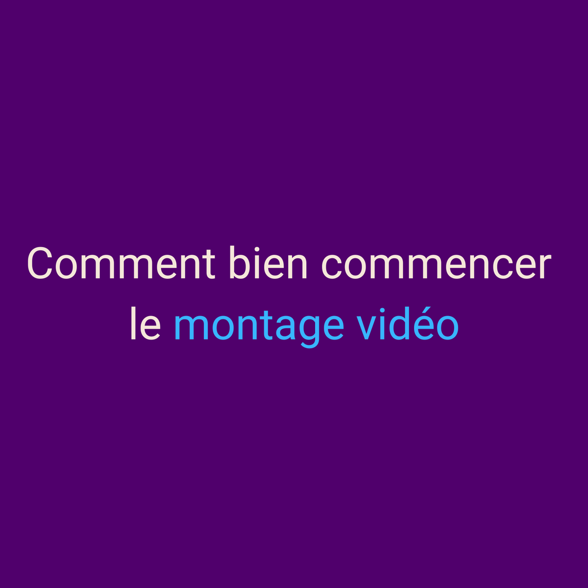 Thread - Comment bien commencer le montage vidéo

Les seules formations qui te l’enseignent bien coûtent plus de 400 €.

Aujourd'hui, je t’apprends les bases GRATUITEMENT
🧵